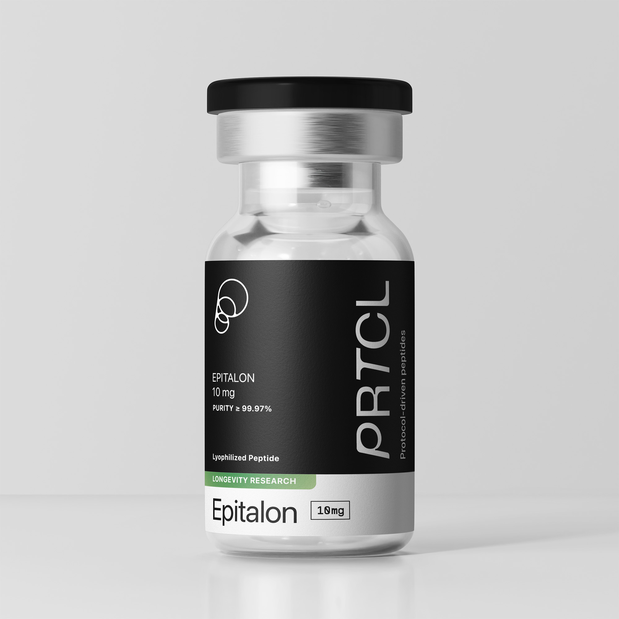 Epitalon — 10 mg Lyophilized Vial, verified to ≥99% purity