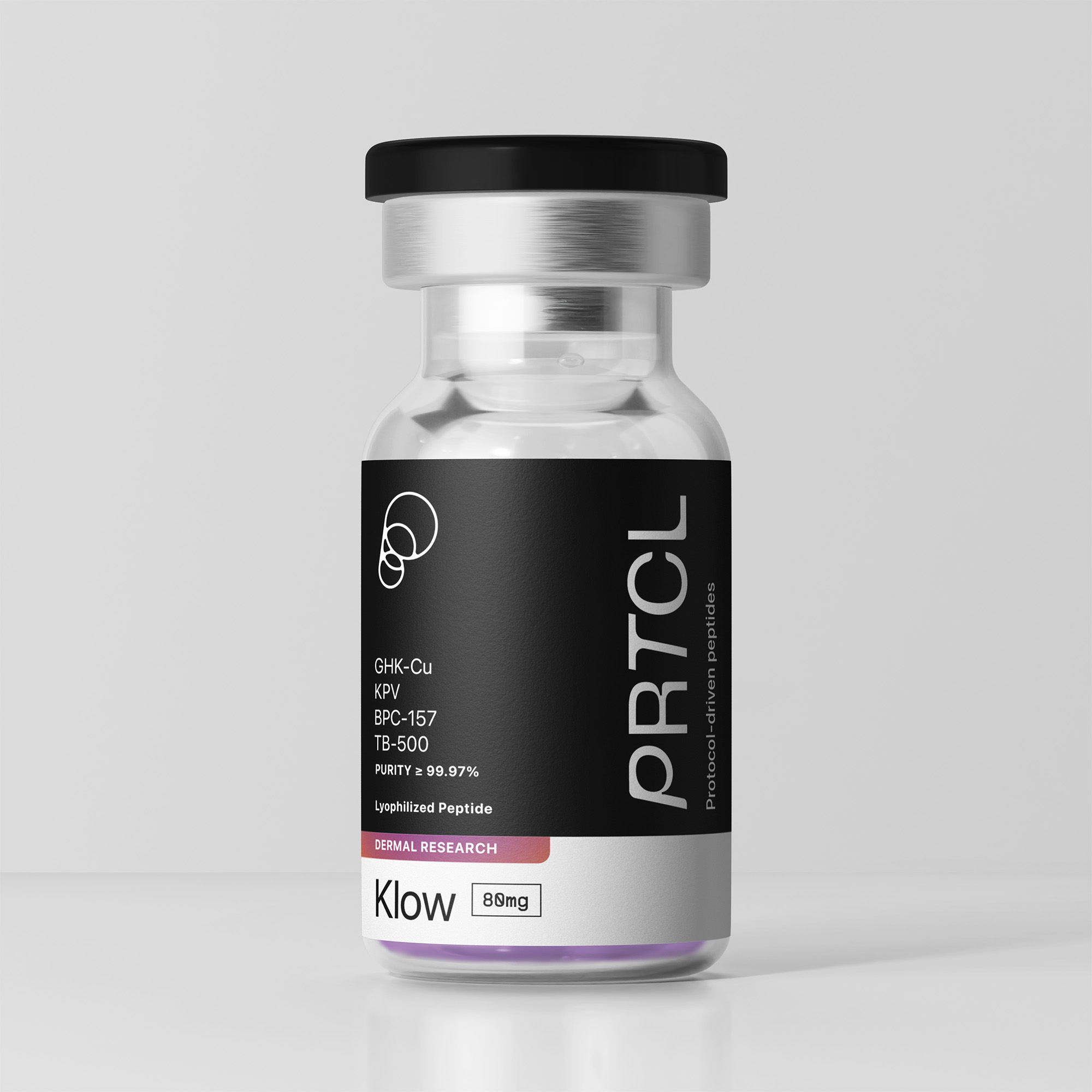 Klow — 80 mg Lyophilized Vial, verified to ≥99% purity