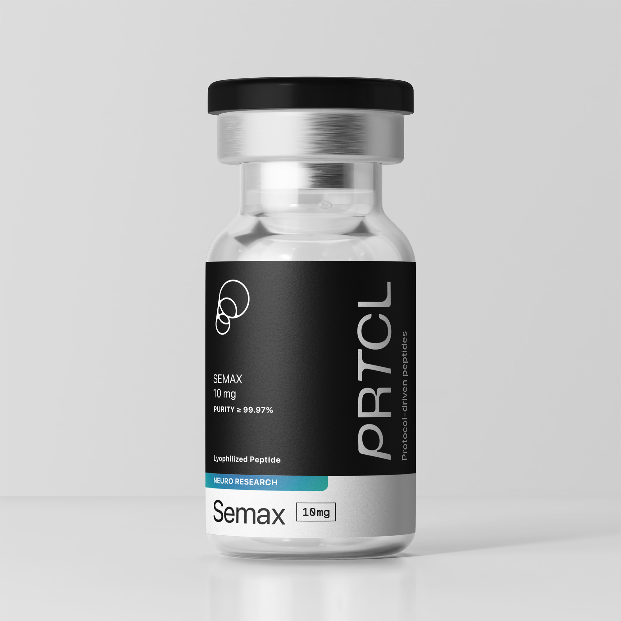 Semax — 10 mg Lyophilized Vial, verified to ≥99% purity